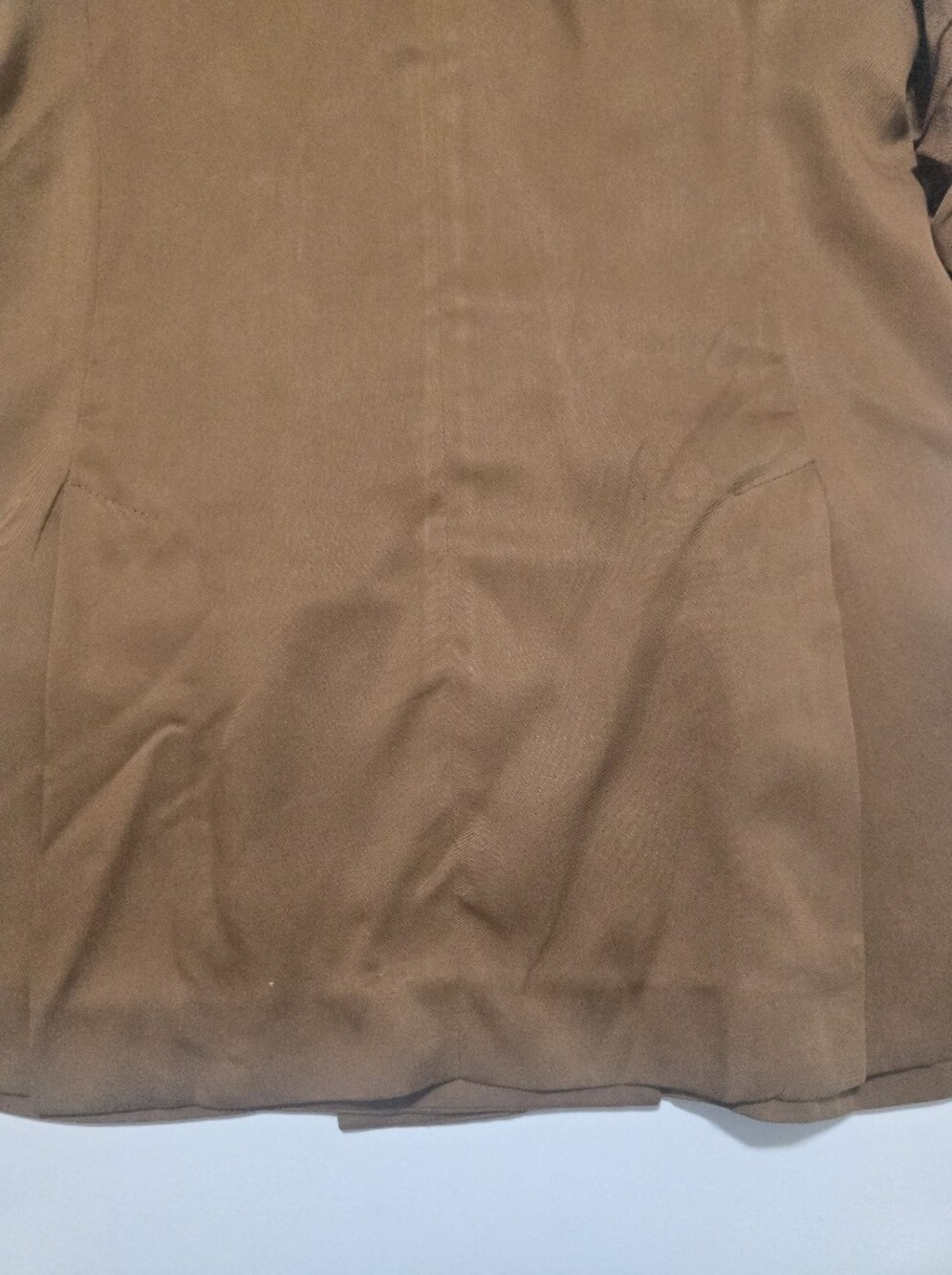 Veronica Beard Rupert Blazer Brown Lyocell 3/4 Sleeve Tailored Jacket Size 4 - Picture 11 of 14